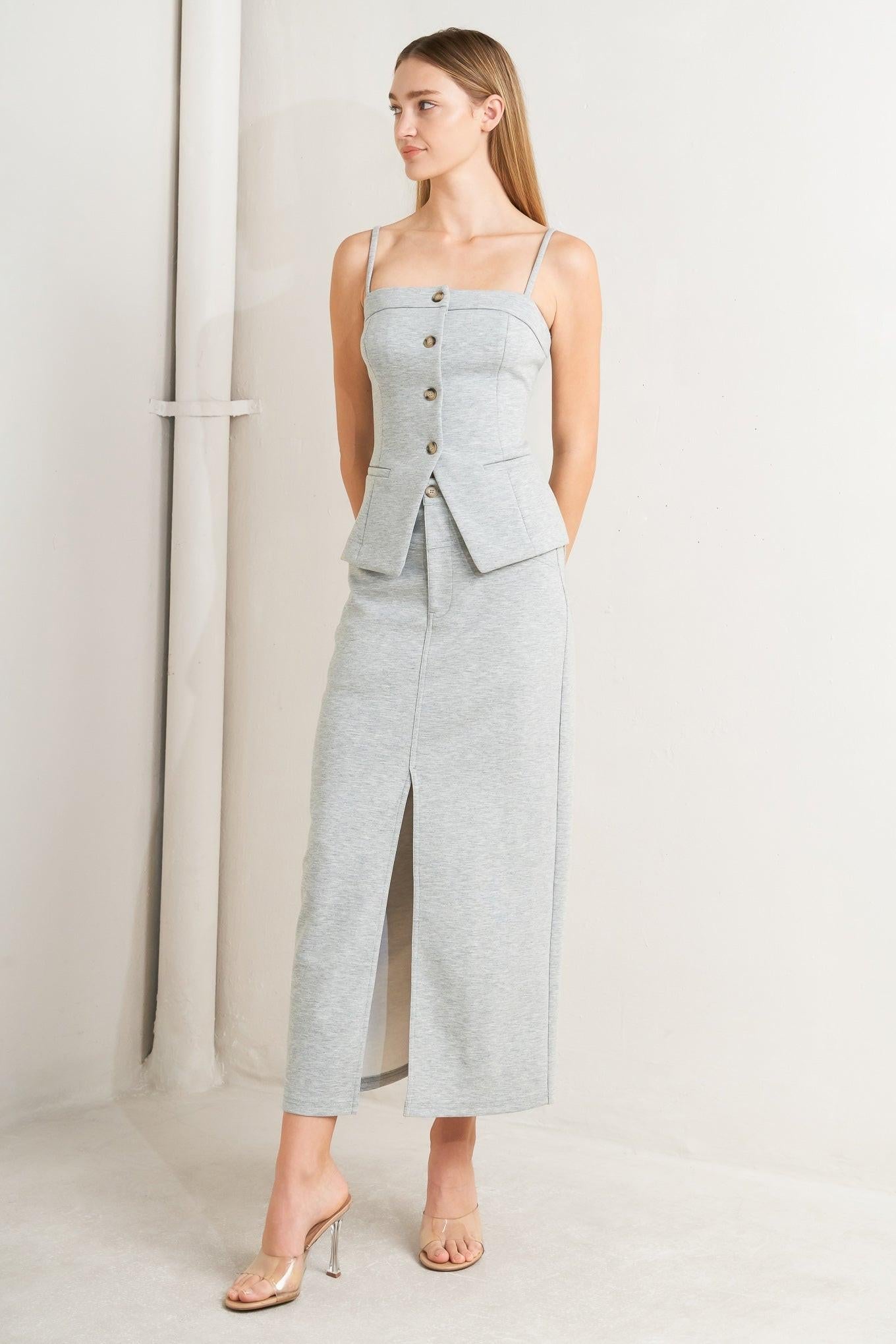 LOVELY BY NATURE KNIT VEST Flying Tomato