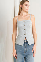 LOVELY BY NATURE KNIT VEST Flying Tomato