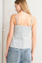 LOVELY BY NATURE KNIT VEST Flying Tomato