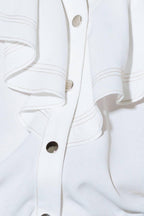MADE FOR ROMANCE OFF WHITE WOVEN TOP Flying Tomato
