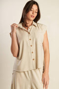 GO WITH GRACE WOVEN SHIRT Flying Tomato