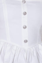 IN THIS MOMENT WHITE WOVEN TOP Flying Tomato