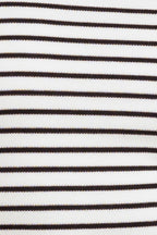 WINDING PATH STRIPED WOVEN TUBE TOP Flying Tomato