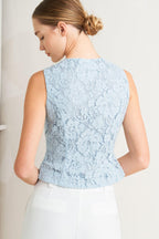 SWEET BUT STRONG WOVEN VEST Flying Tomato