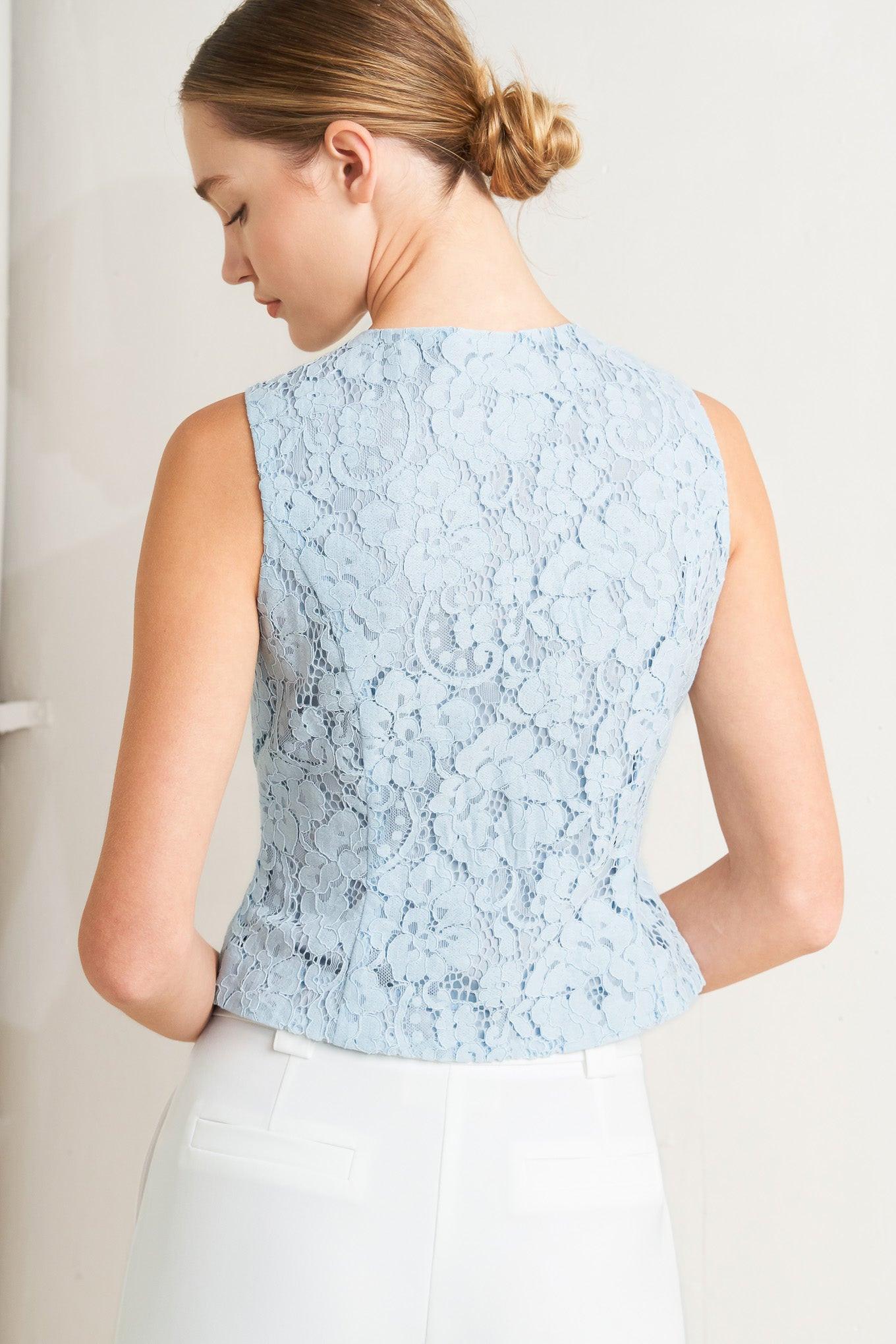 SWEET BUT STRONG WOVEN VEST Flying Tomato