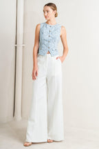 SWEET BUT STRONG WOVEN VEST Flying Tomato