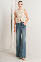 SWEET BUT STRONG WOVEN VEST Flying Tomato