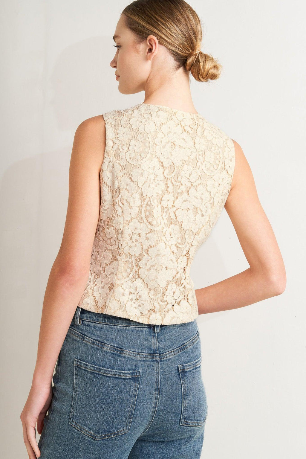 SWEET BUT STRONG WOVEN VEST Flying Tomato