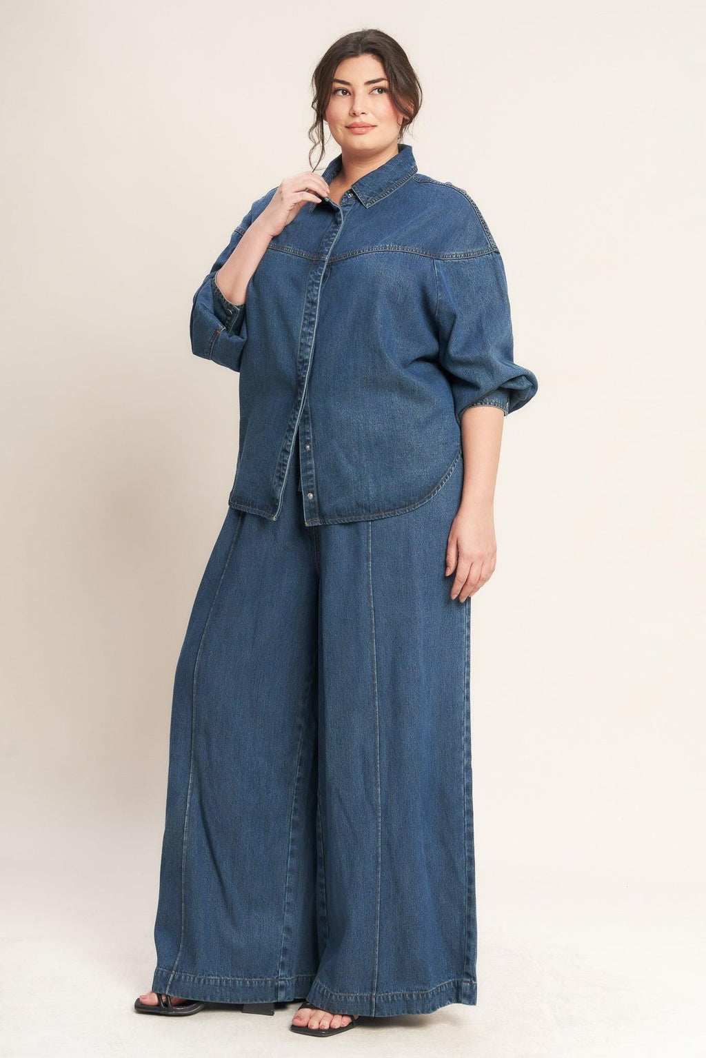 OFFLINE EDGE INDIGO DENIM TOP Flying Tomato