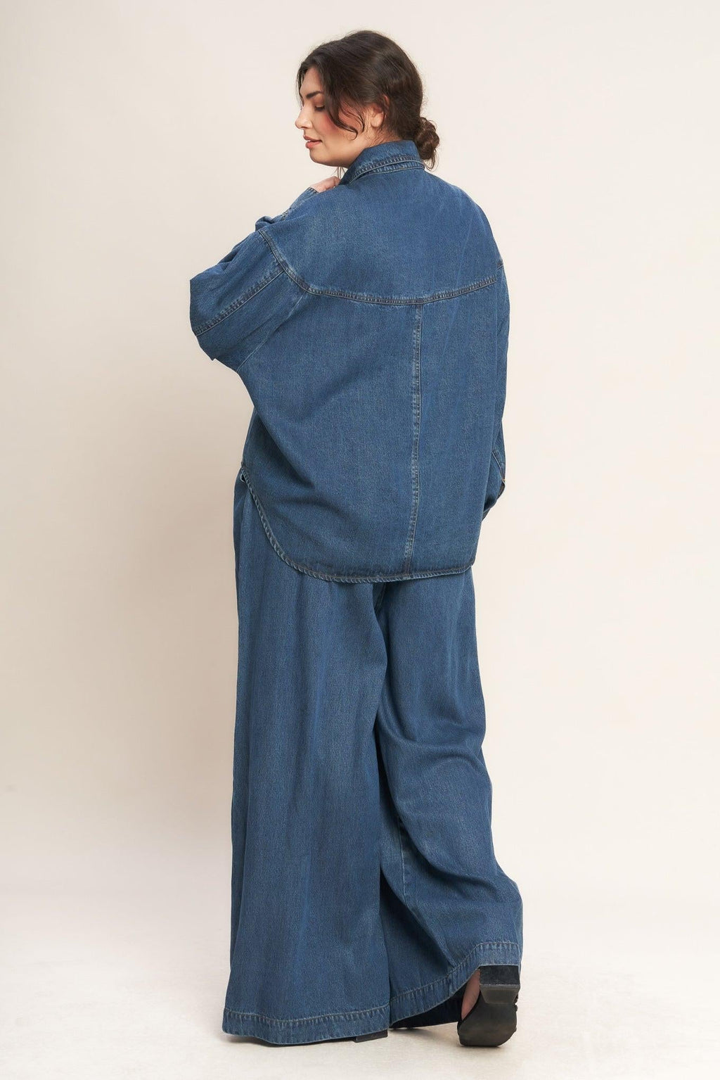 OFFLINE EDGE INDIGO DENIM TOP Flying Tomato