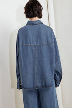 OFFLINE EDGE INDIGO DENIM TOP Flying Tomato