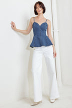 POWER POISE INDIGO CAMI TOP Flying Tomato