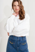 LAUREN TOUCH WOVEN TOP Flying Tomato