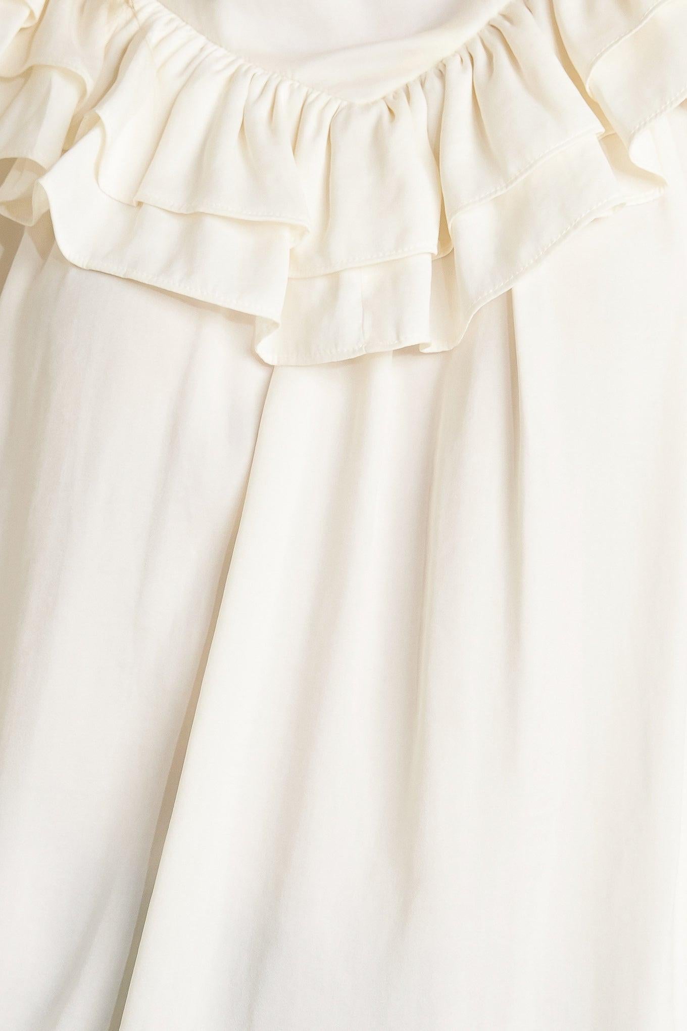 EDWARDIAN WALTZ WOVEN TOP Flying Tomato