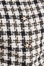 MONA CHECK TWEED VEST Flying Tomato