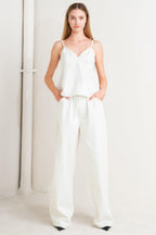 MINIMAL MOOD WOVEN CAMI TOP Flying Tomato
