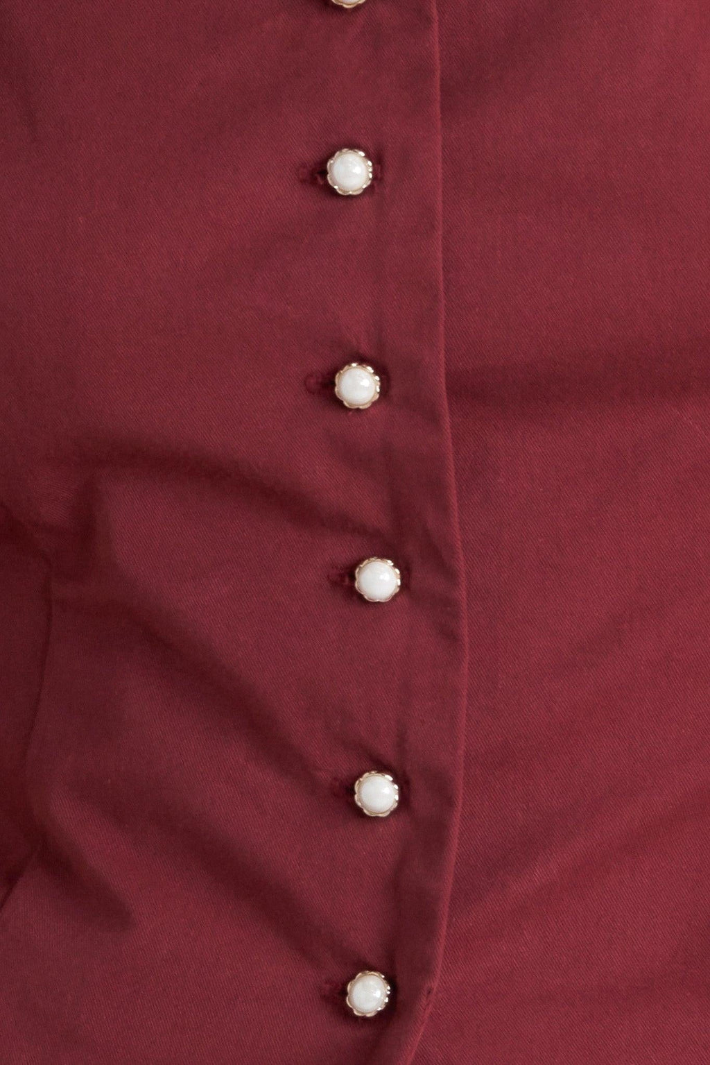 AMOUR SCALLOP WOVEN TOP Flying Tomato