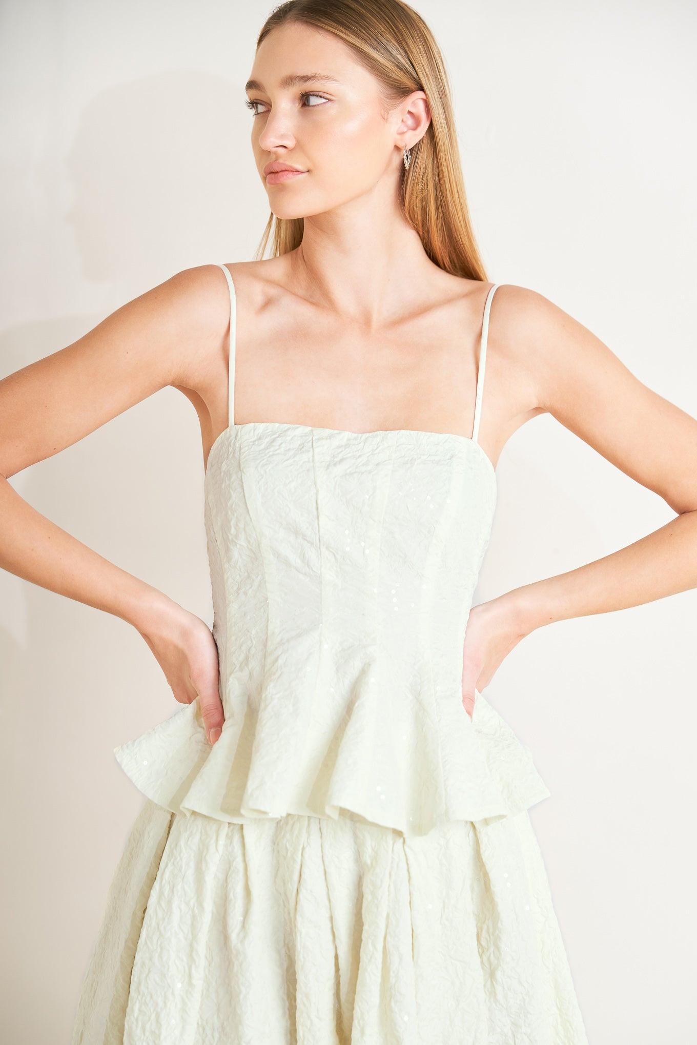 GRAND ENTRANCE WOVEN TOP Flying Tomato