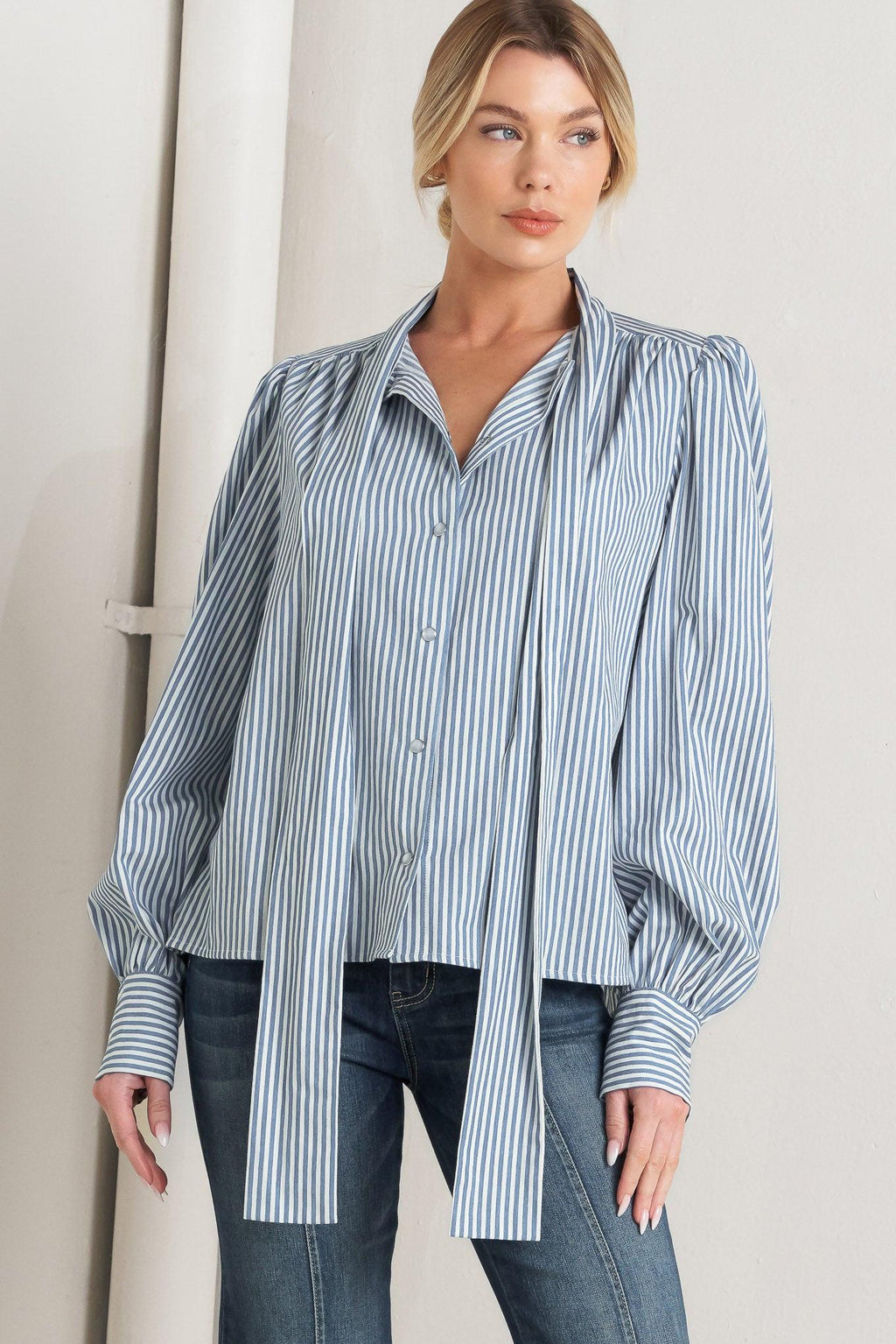 CHARMING INTENTIONS WOVEN TOP Flying Tomato
