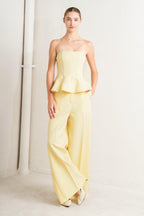 SUNSHINE DREAM WOVEN TOP Flying Tomato