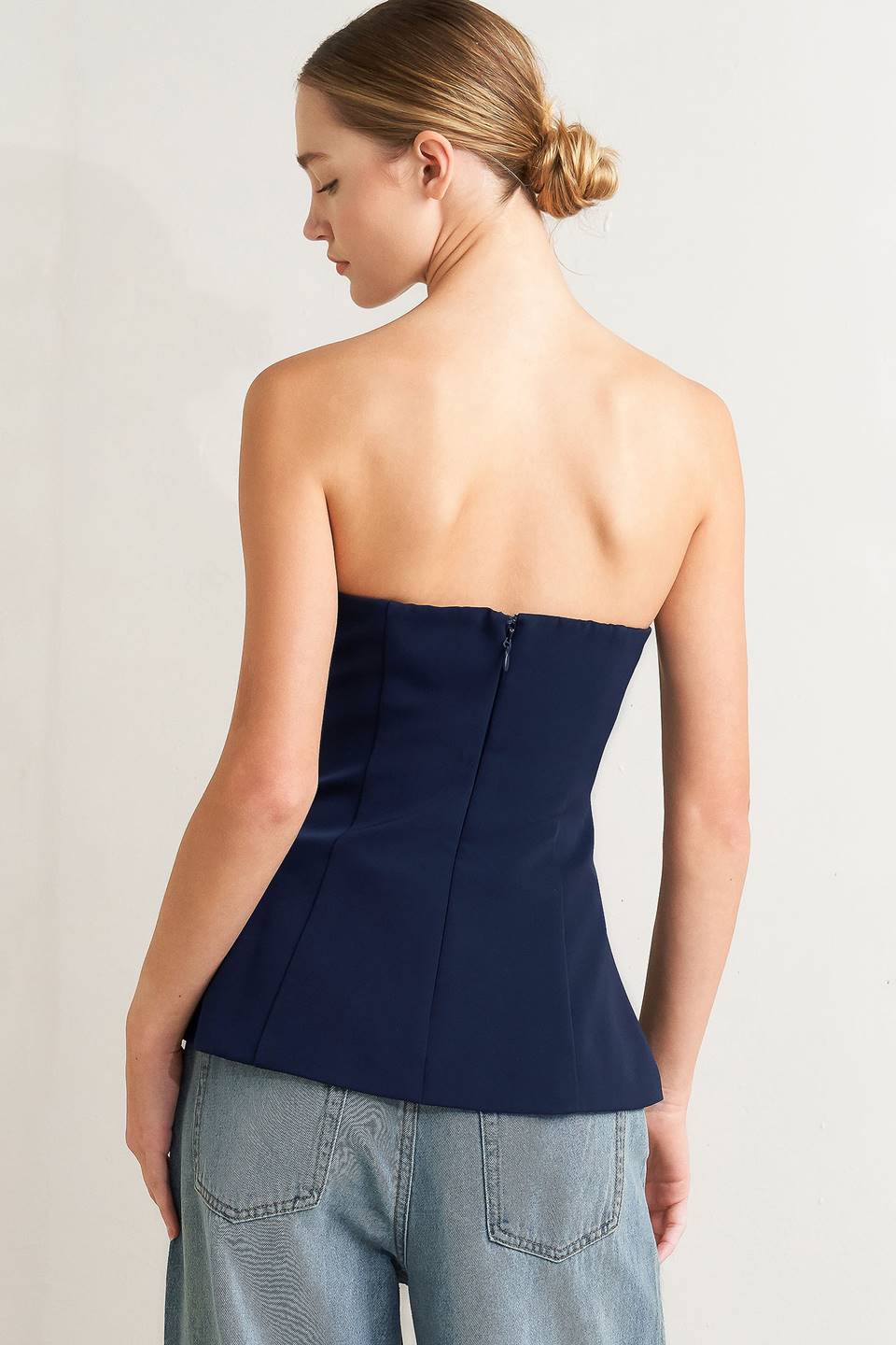 NOIR CONTOUR WOVEN TOP Flying Tomato