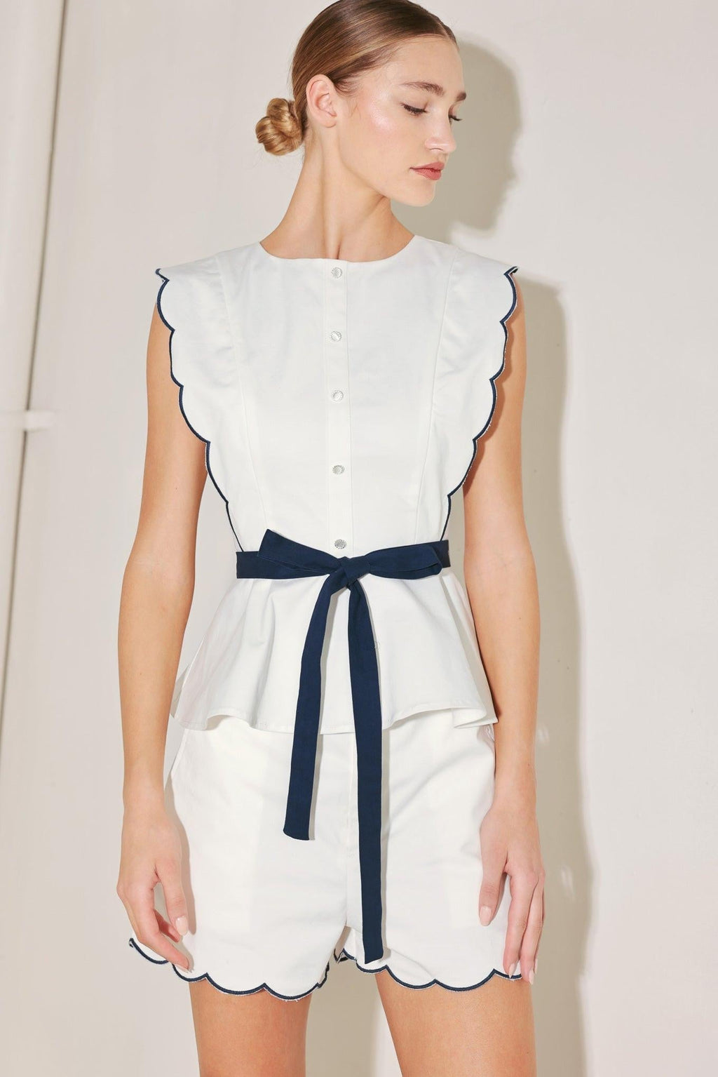 RESORT READY WOVEN TOP Flying Tomato