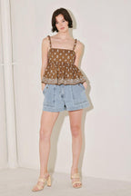 FREE SPIRIT MODE WOVEN TOP Flying Tomato