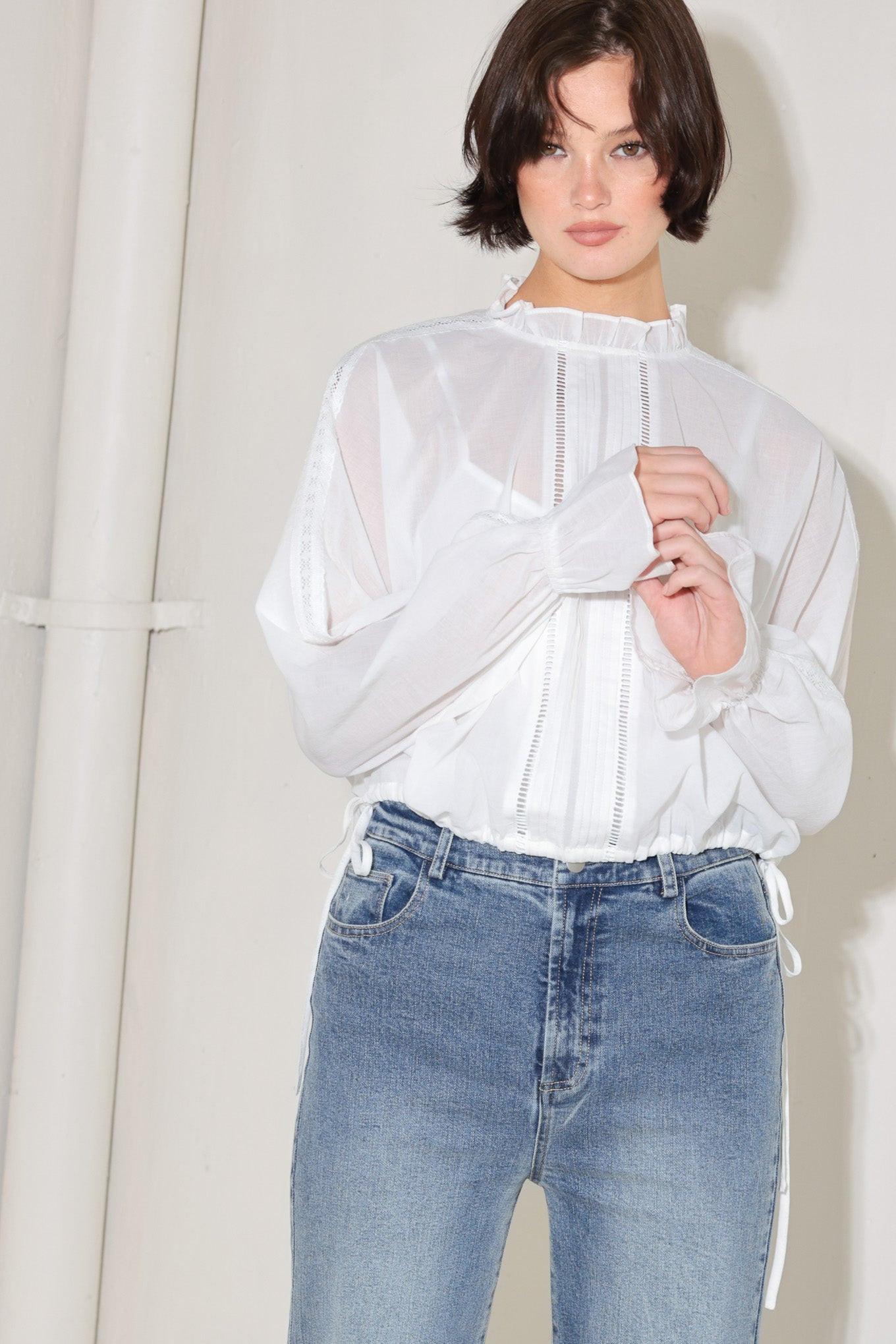 PURE ROMANCE WOVEN TOP Flying Tomato