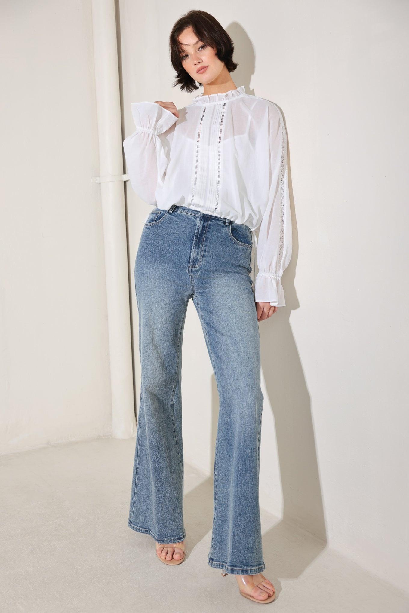 PURE ROMANCE WOVEN TOP Flying Tomato