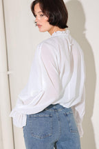 PURE ROMANCE WOVEN TOP Flying Tomato