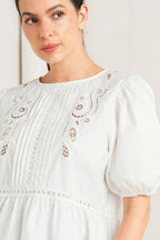 SILENT MORNING WOVEN TOP Flying Tomato