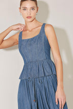 SOFT REBEL VOLUME WOVEN TOP Flying Tomato