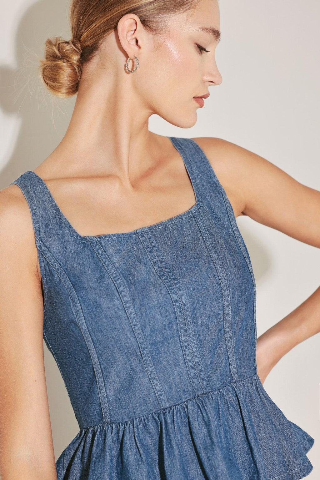 SOFT REBEL VOLUME WOVEN TOP Flying Tomato