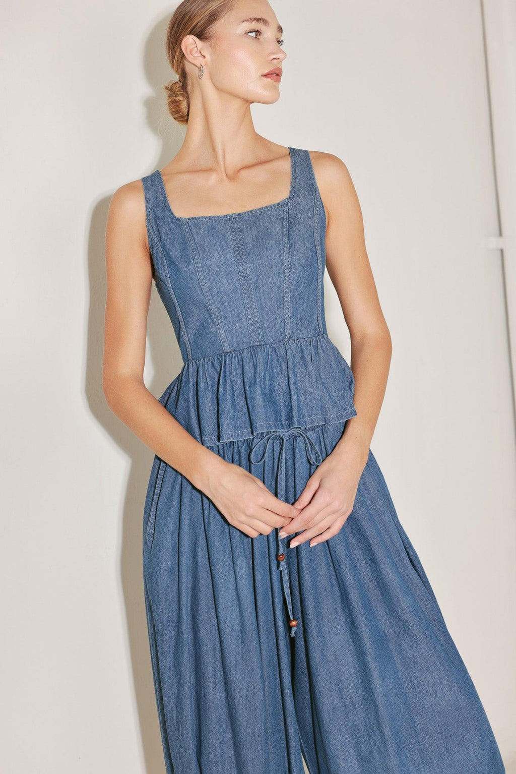 SOFT REBEL VOLUME WOVEN TOP Flying Tomato
