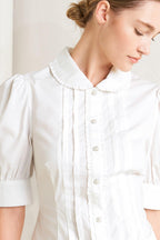 REFINED ROMANCE WOVEN TOP Flying Tomato