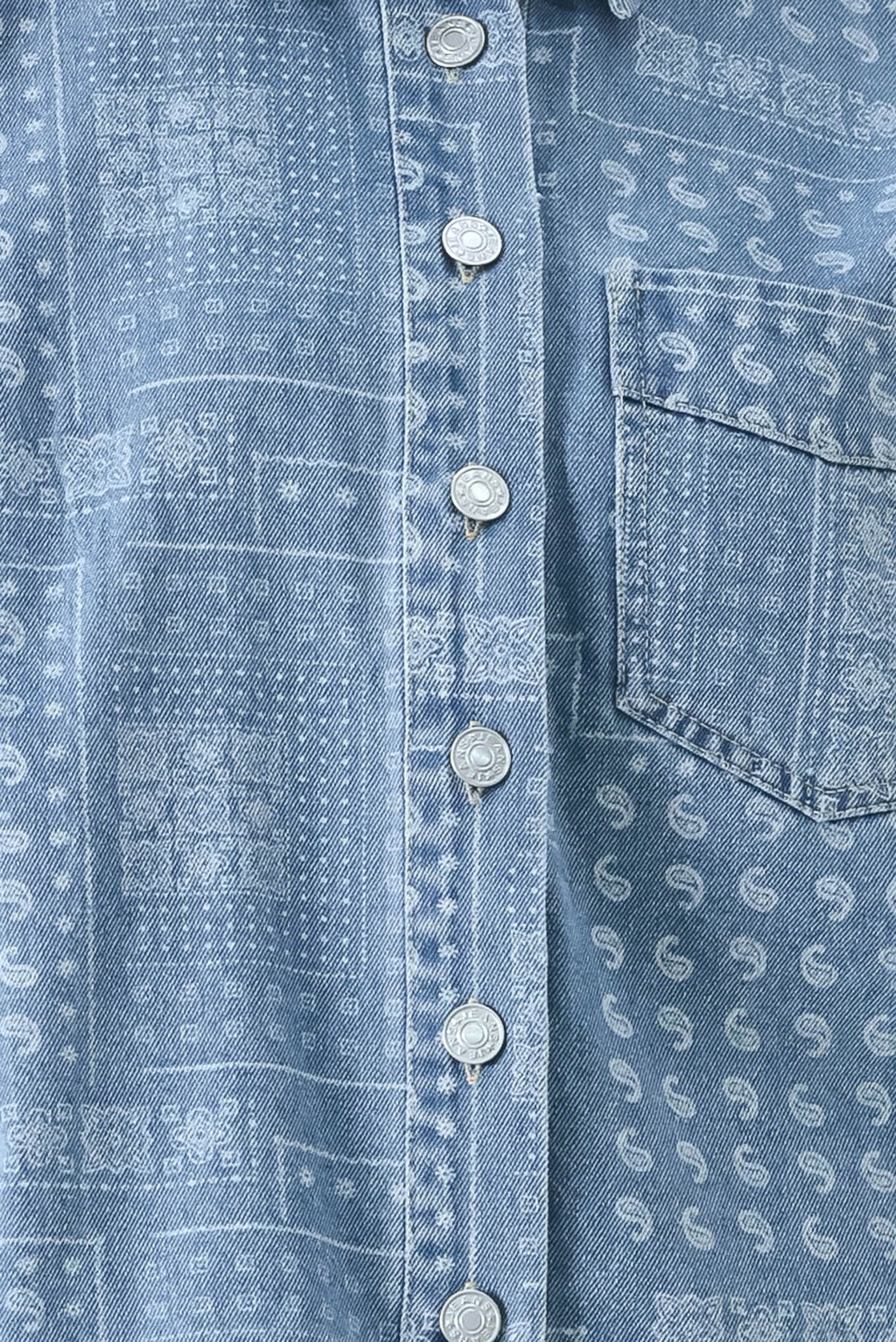 VINTAGE BANDANA DENIM JACKET Flying Tomato