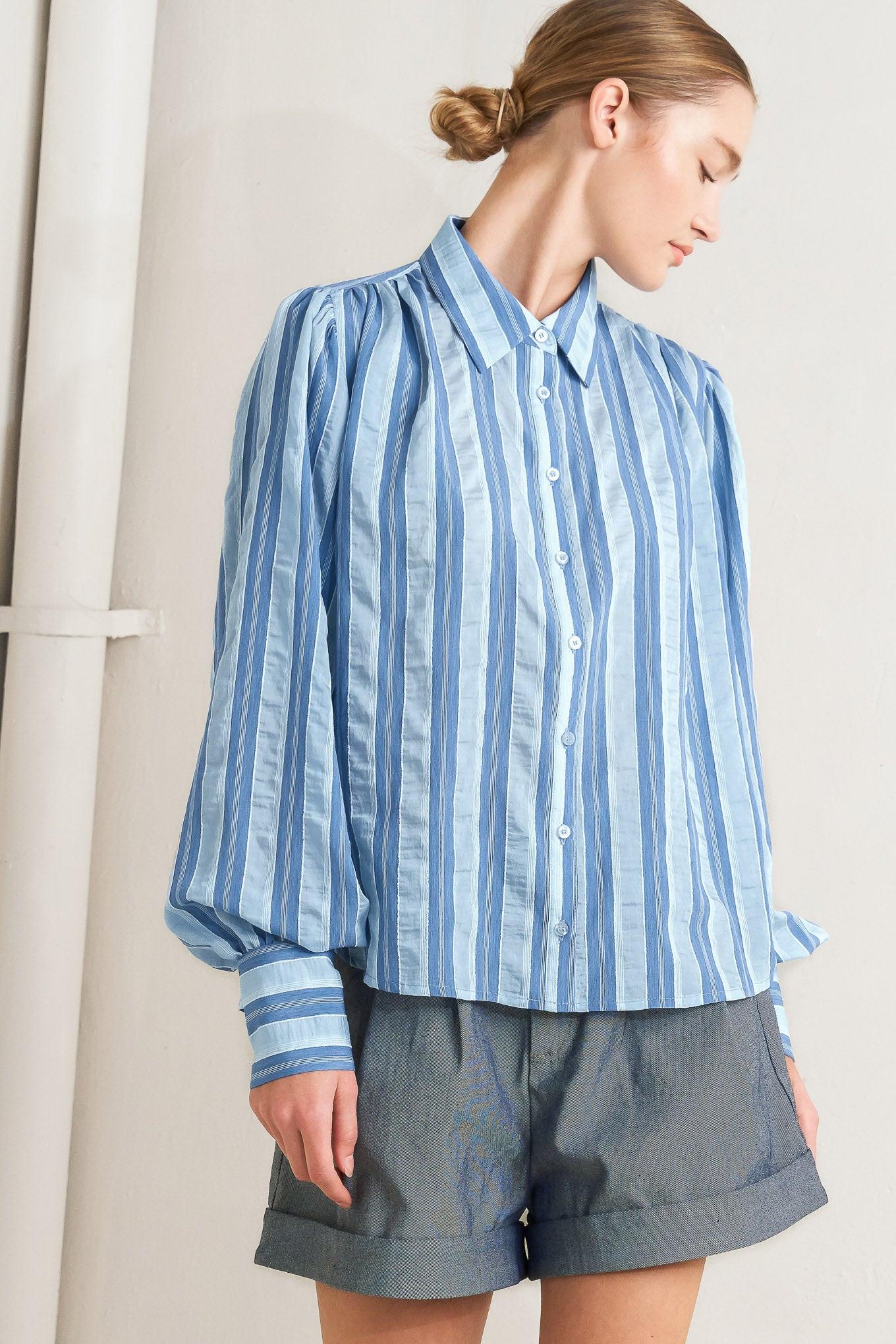POLISHED DAY WOVEN TOP Flying Tomato