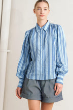 POLISHED DAY WOVEN TOP Flying Tomato