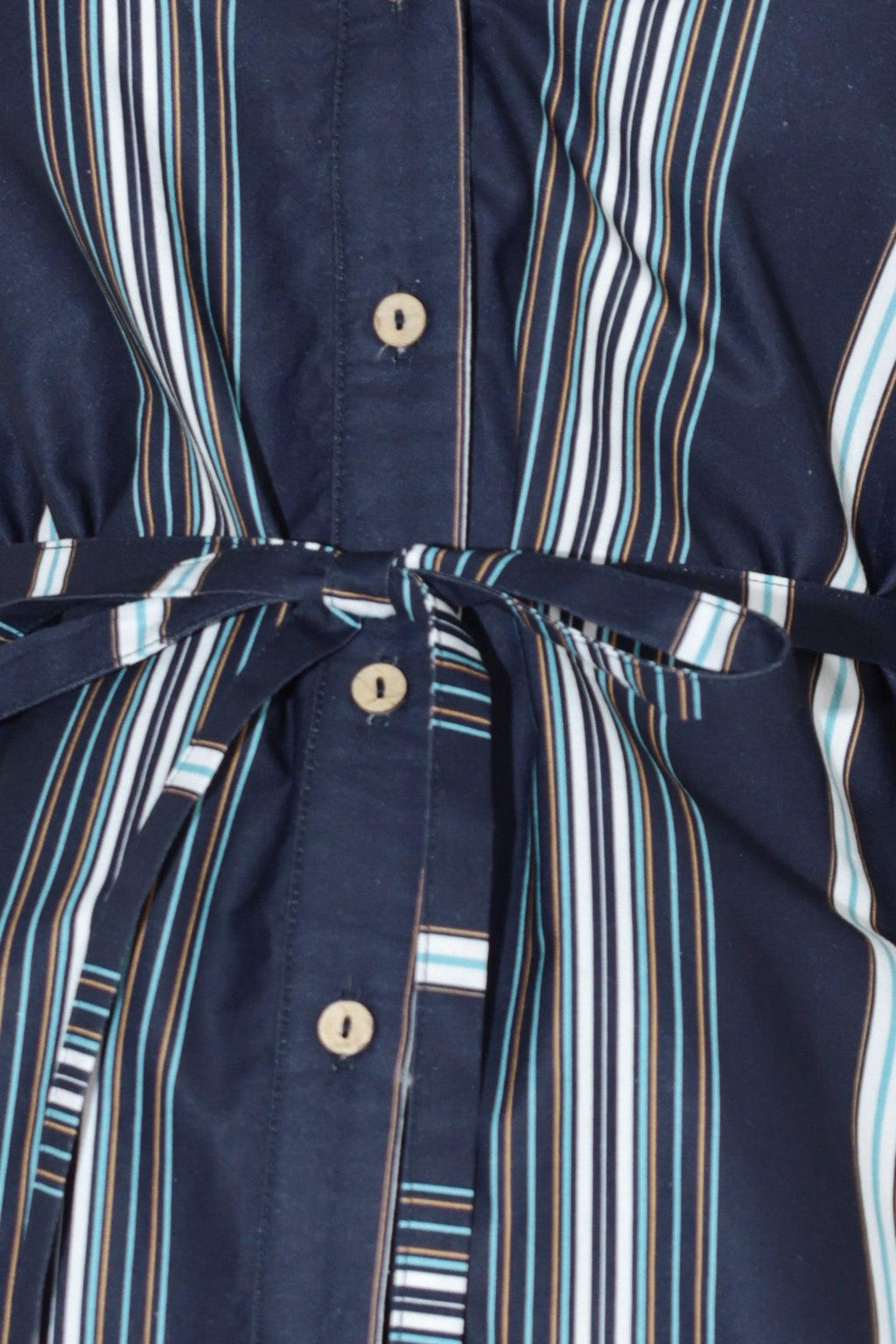 CITY STRIPE WOVEN TOP Flying Tomato