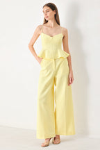 SWEET SUNSHINE WOVEN CAMI TOP Flying Tomato