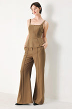 RICH SILHOUETTE WOVEN TOP Flying Tomato