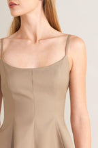 MANHATTAN PEPLUM WOVEN CAMI TOP Flying Tomato