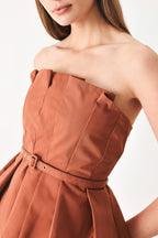 PURE FRAME WOVEN TUBE TOP Flying Tomato