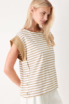 SUNSET MOOD STRIP KNIT TOP Flying Tomato