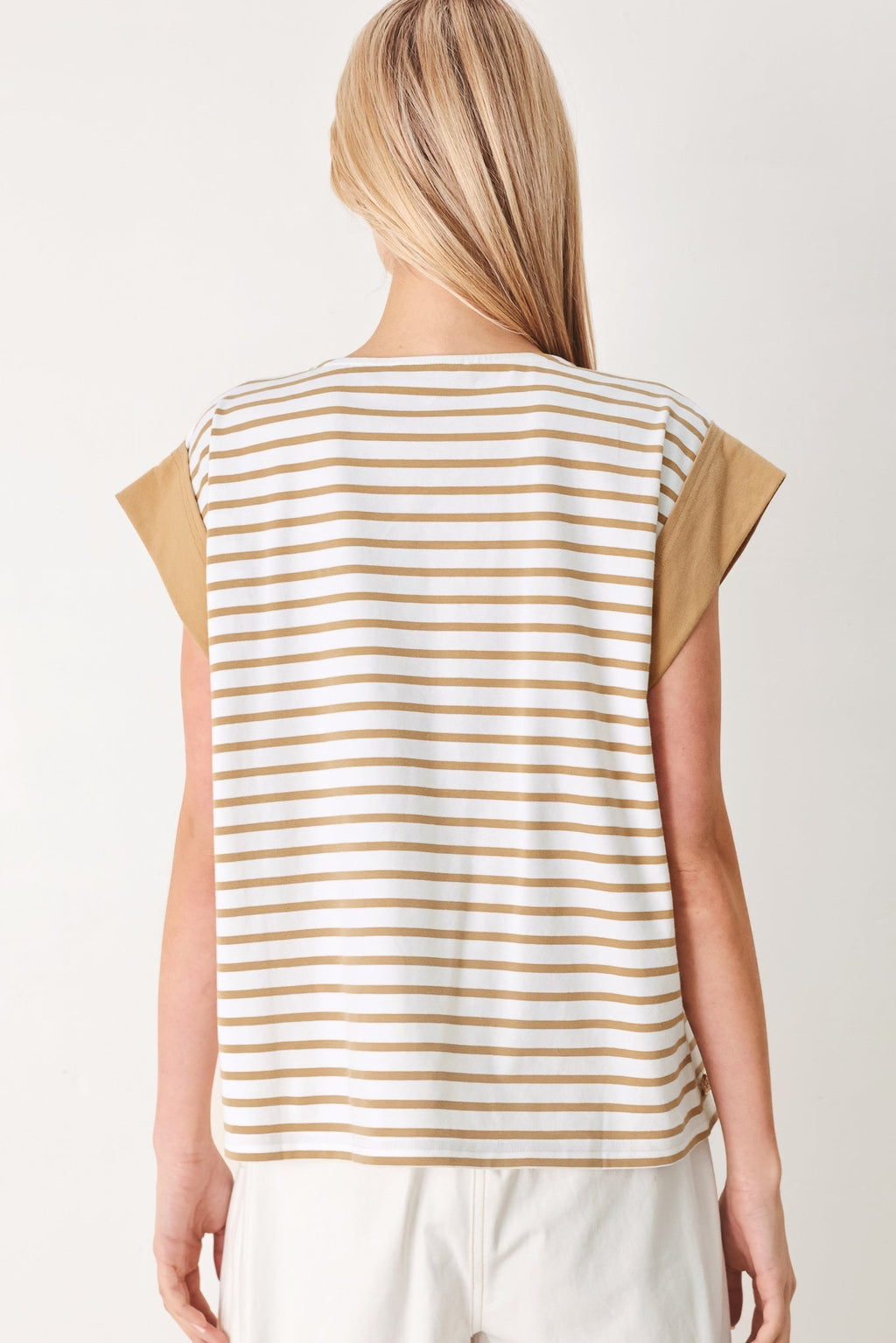 SUNSET MOOD STRIP KNIT TOP Flying Tomato