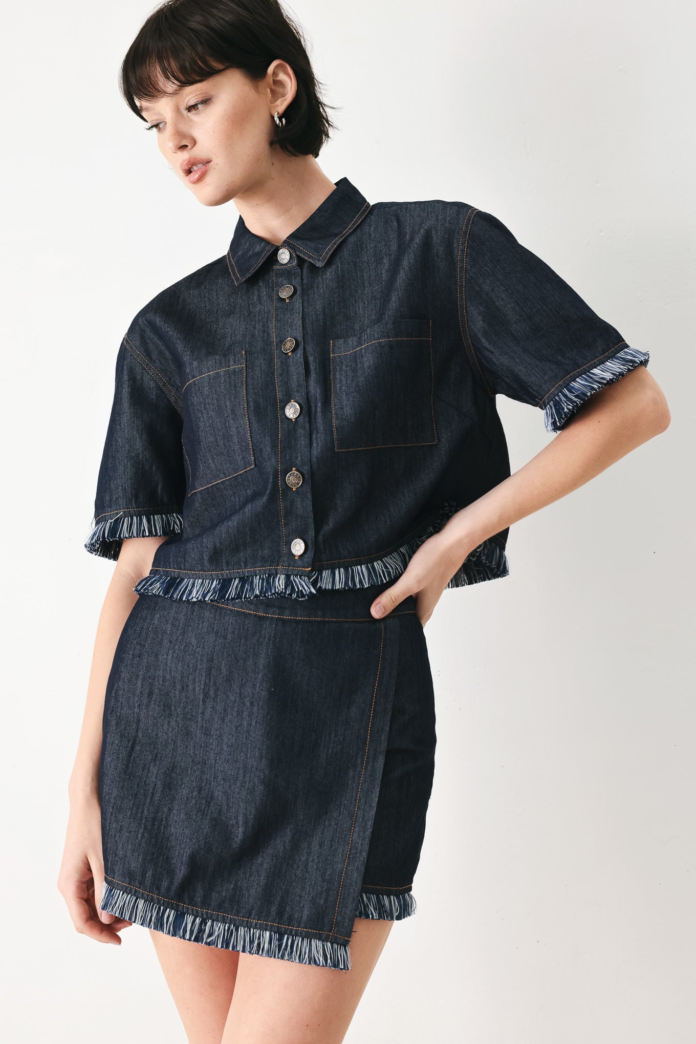 POWER SOFT WOVEN CROP JACKET Flying Tomato