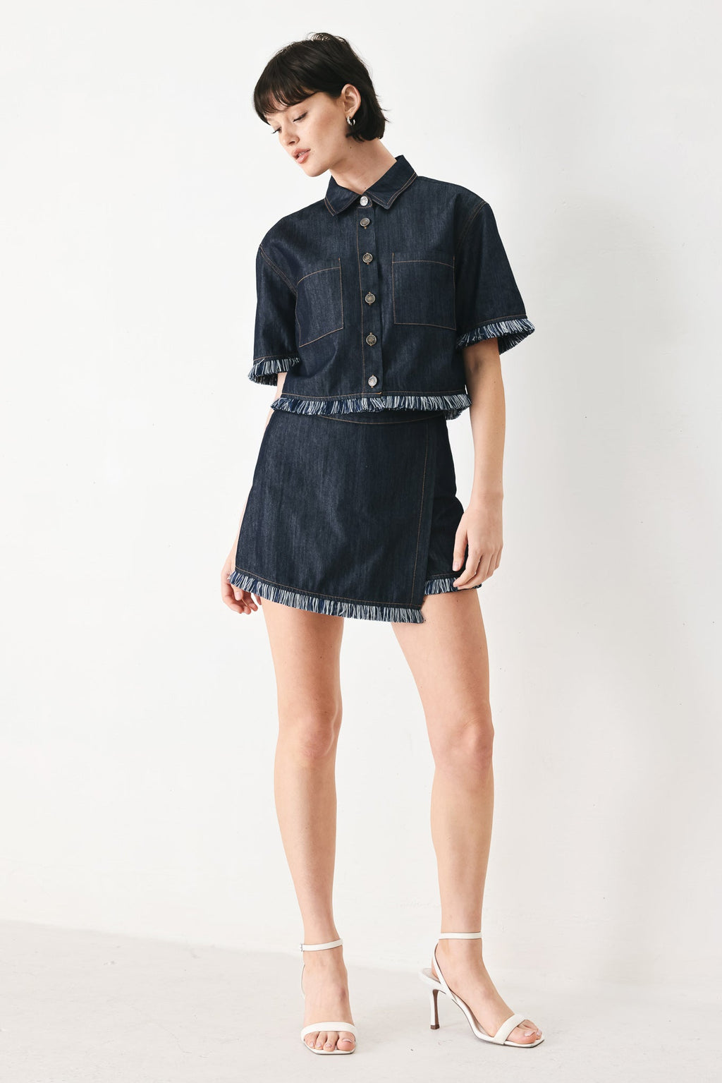 POWER SOFT WOVEN CROP JACKET Flying Tomato