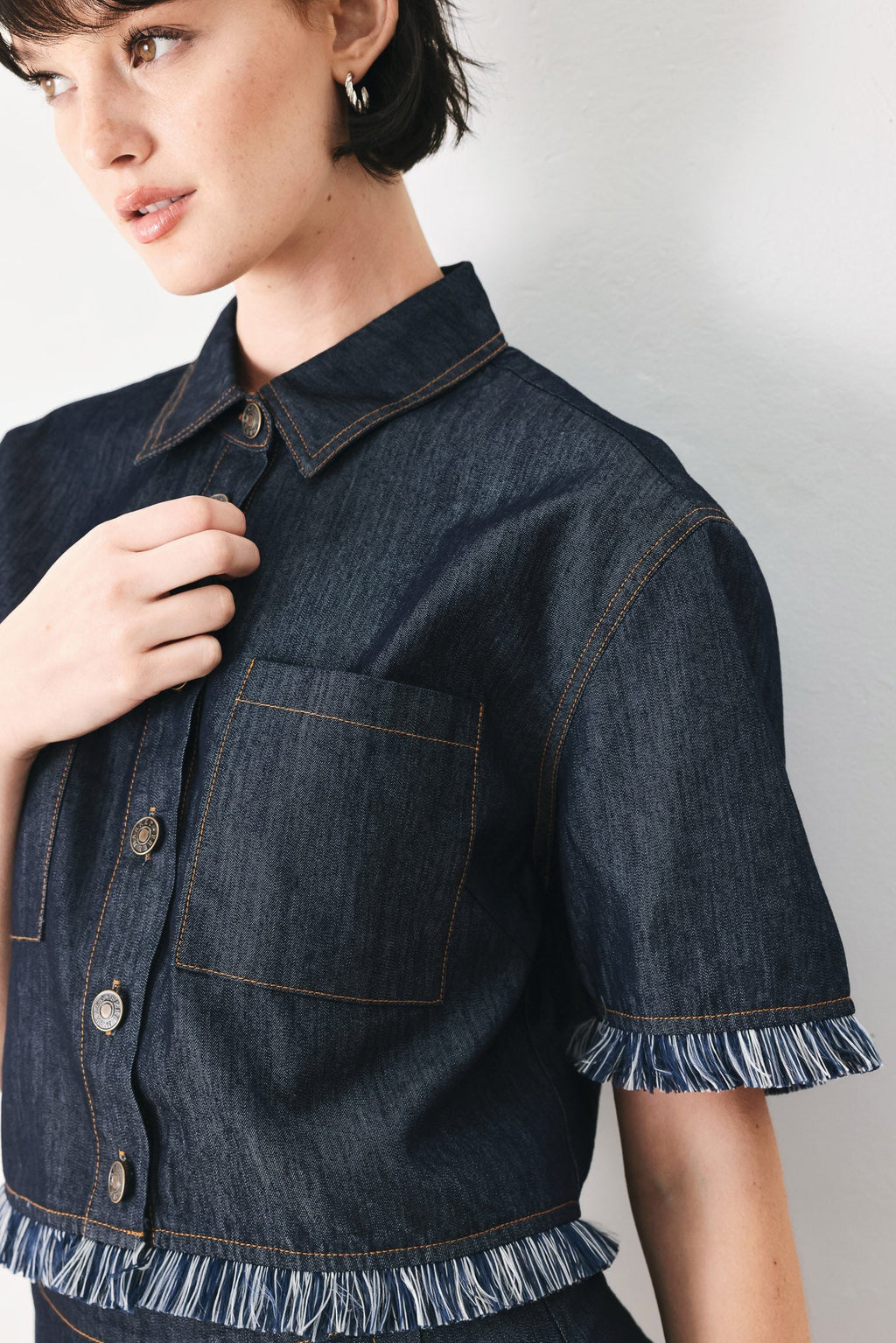 POWER SOFT WOVEN CROP JACKET Flying Tomato