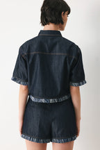 POWER SOFT WOVEN CROP JACKET Flying Tomato