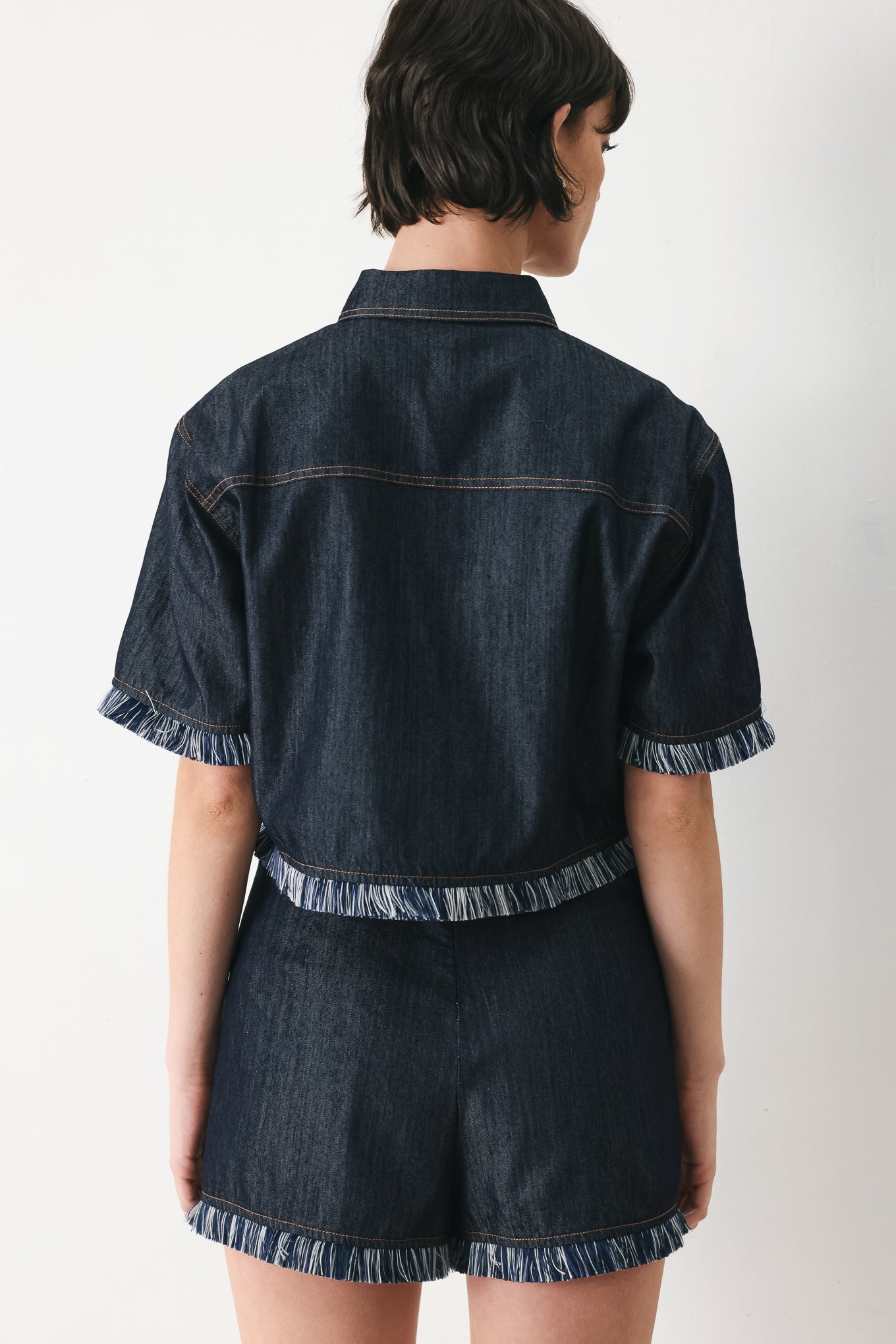 POWER SOFT WOVEN CROP JACKET Flying Tomato